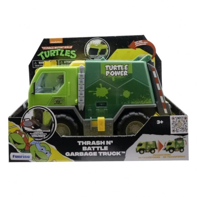 Ninja Turtles Battle Garbage Truck