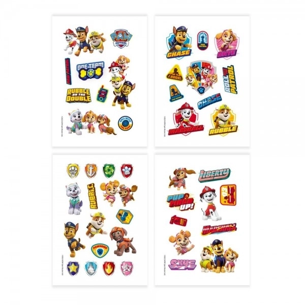 Paw Patrol Temporary Tattoos Set