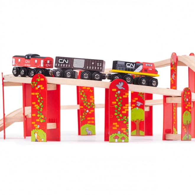 Bigjigs Rail Multi-Level Track Set