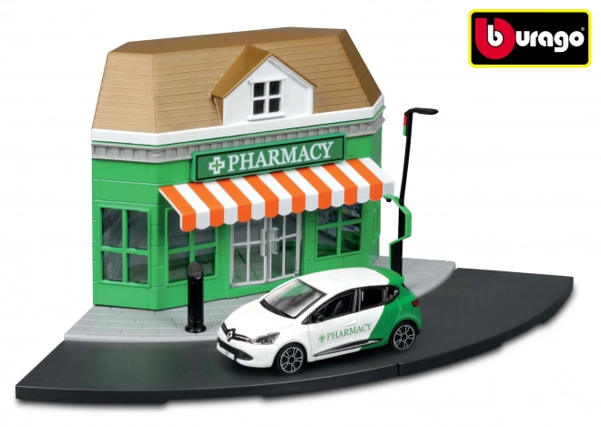 Bburago City Pharmacy Model