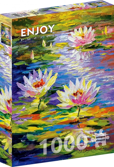 Enjoy Water Lilies Puzzle 1000 Pieces