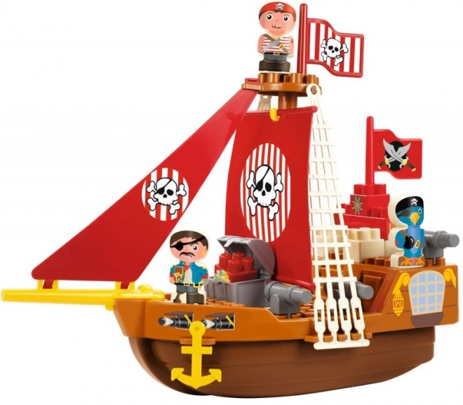 Pirate Ship Playset for Toddlers