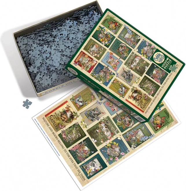 Cobble Hill Nature in Books Puzzle 1000 Pieces