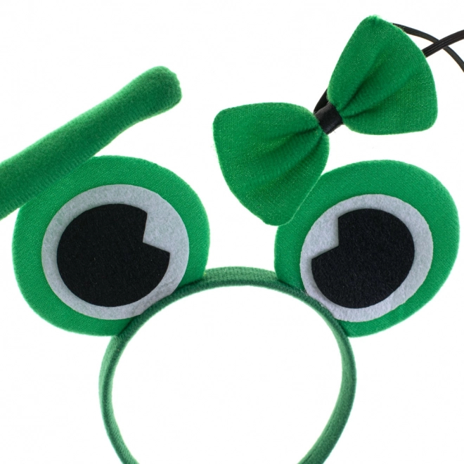 Frog Costume Set with Headband, Bow Tie, and Tail