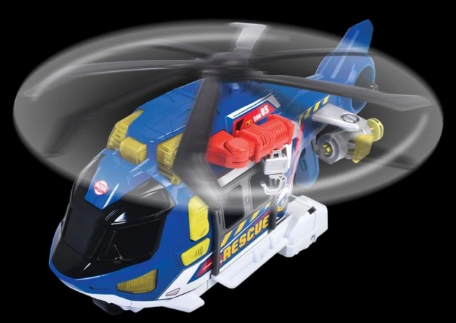 Rescue Helicopter with Light and Sound - 39 cm