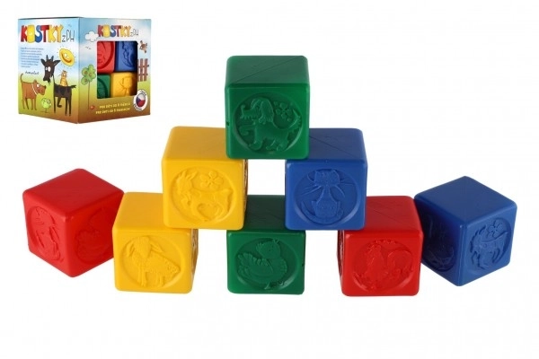 Colorful Plastic Building Blocks Set