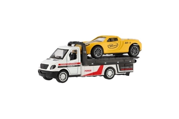 Tow Truck with Pull-Back Car