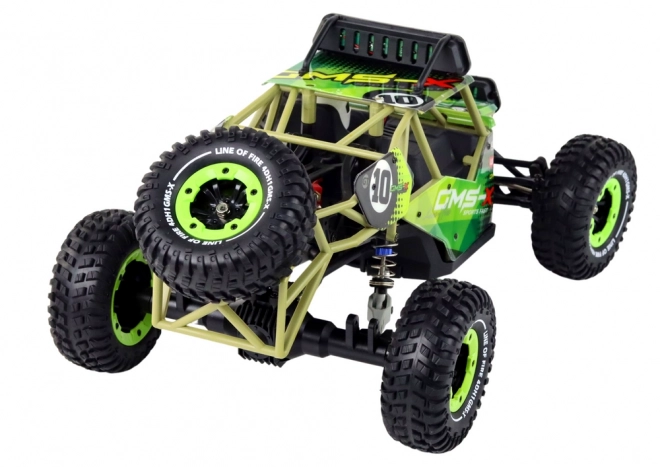 Remote Control Off-Road Car Green 4x4