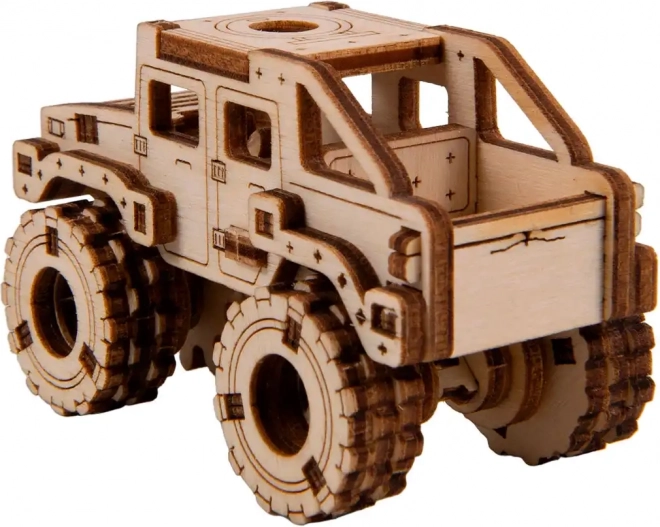 Wooden 3D Monster Truck Puzzle