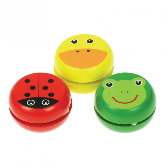 Wooden Yo-Yo Duck by Bigjigs Toys