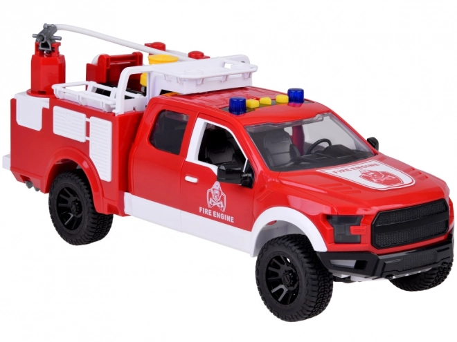 Fire Truck with Rotating Hose and Sounds