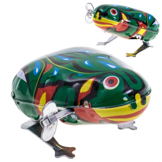 Wind-Up Metal Frog