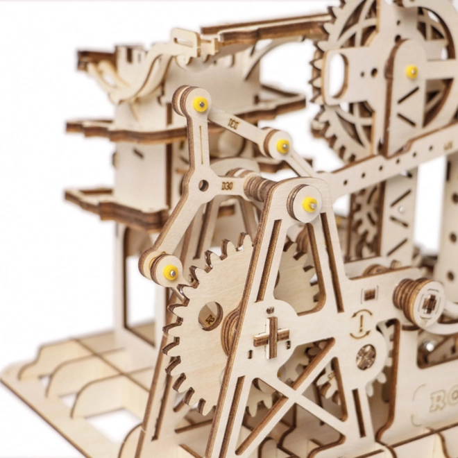 Robotime Rokr 3D Wooden Puzzle Marble Run Climber