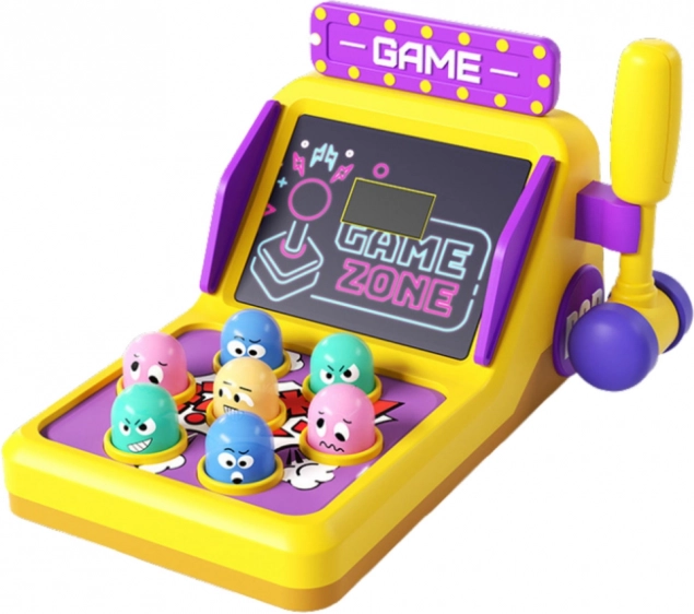 Jeu d'Habileté Whack A Mole Machine avec Marteau Lumières Sons