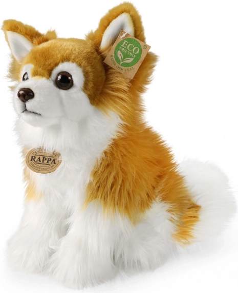 Rappa chihuahua di peluche seduta 28 cm eco-friendly