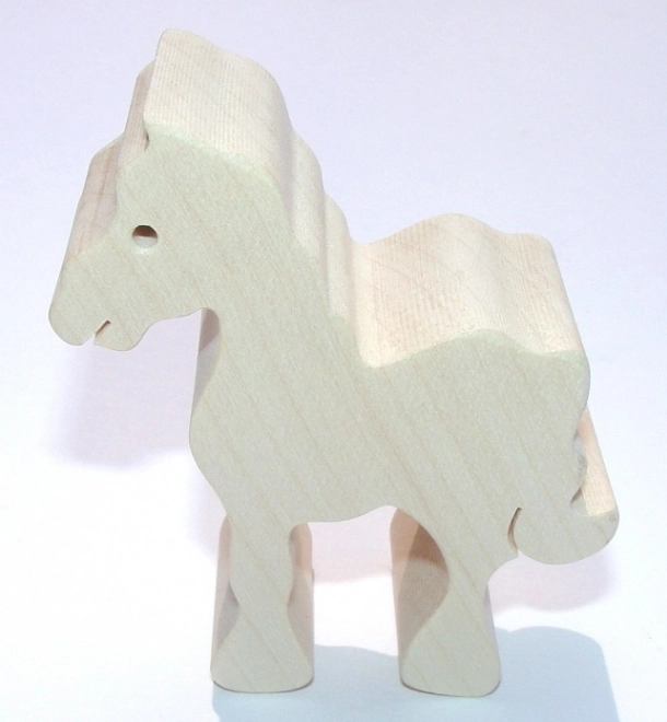 Wooden Animal Toy Horse