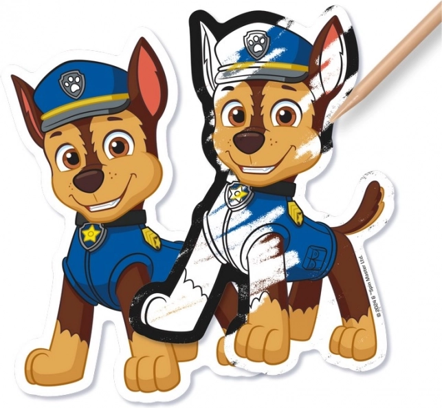 Set creativo per incisione di magneti Paw Patrol