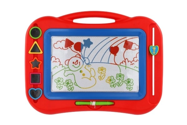 Colorful Magnetic Drawing Board with Stamps