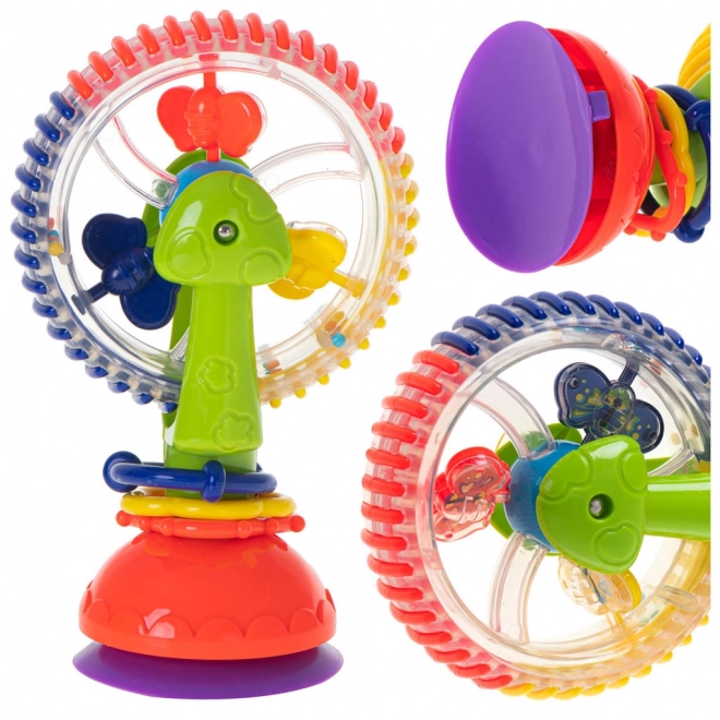 Ferris Wheel Rattle Toy with Suction Cup