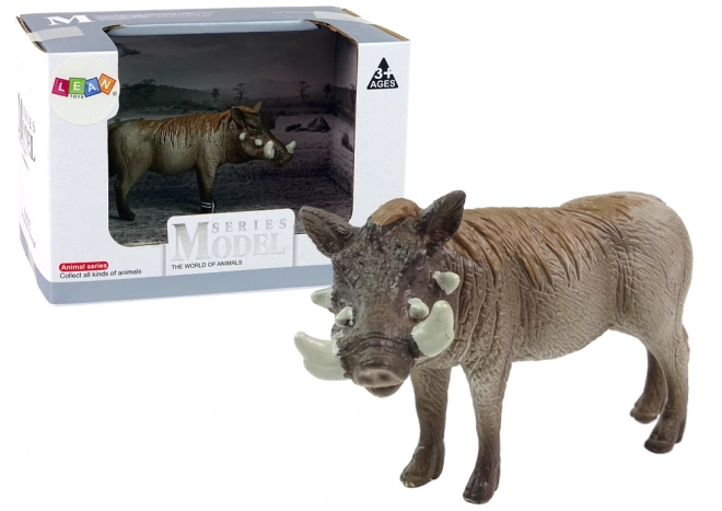 African Warthog Animal Figurine Set