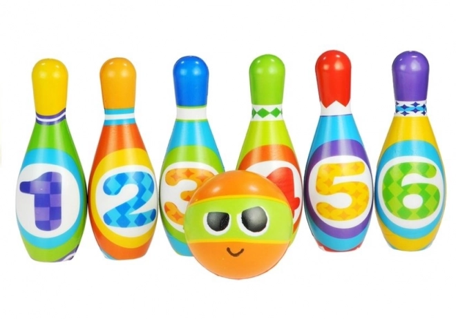 Bowling Set with Numbers for Kids