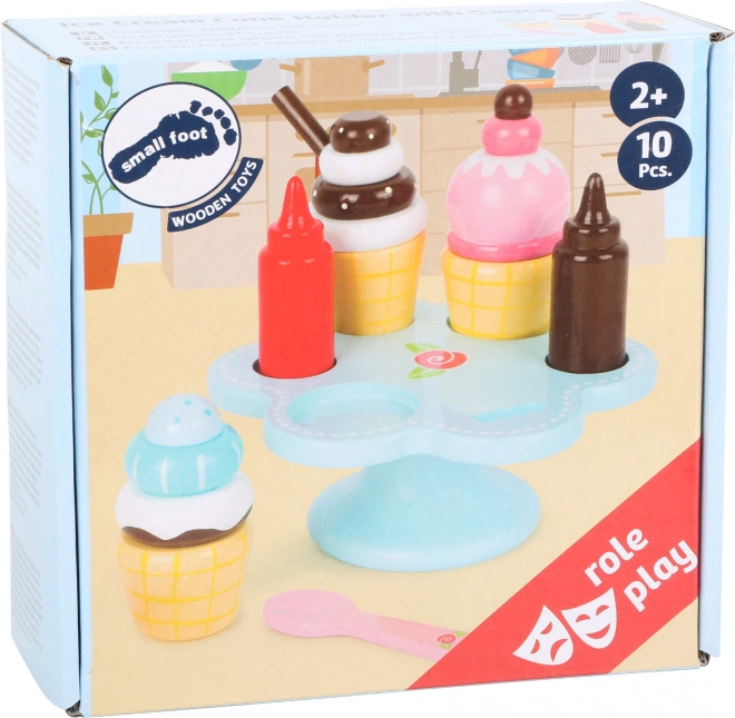 Wooden Ice Cream Set Small Foot