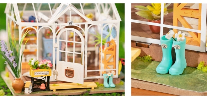 Dream Garden House 3D Wooden Puzzle