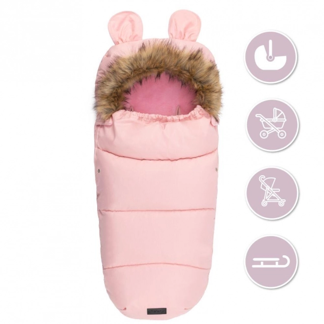 Winter Baby Sleeping Bag Momi Pink