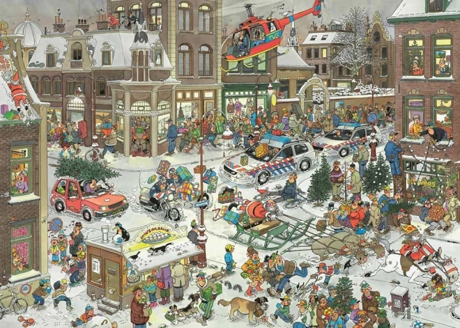 Puzzle di Natale Jumbo Jan van Haasteren 1000 pezzi
