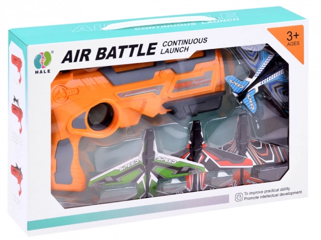 Airplane Launcher Gun for Kids – orange