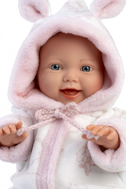 Llorens Little Baby realistic doll baby with soft fabric body