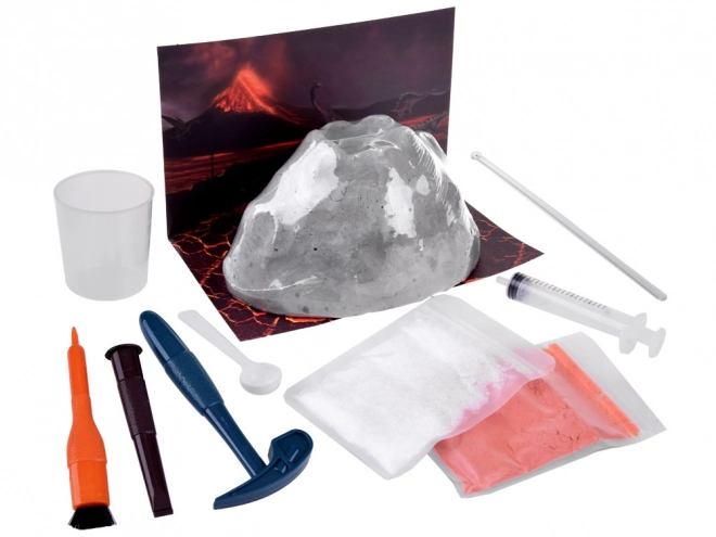 Volcano and Dinosaur Excavation Educational Kit