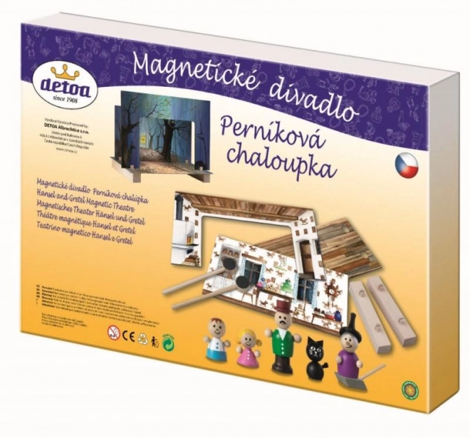 Magnetic Theater Gingerbread House