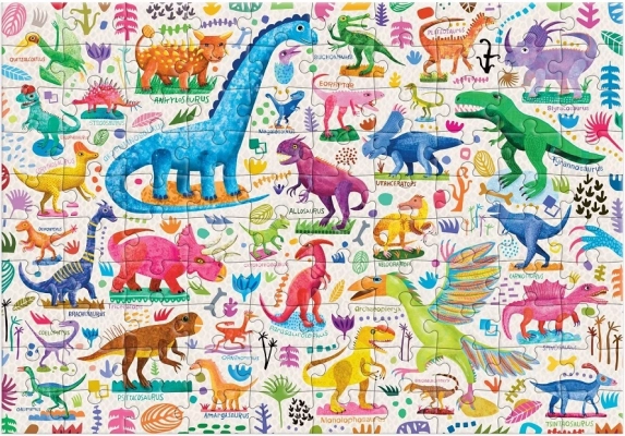 Mudpuppy Puzzle Machtige Dinosaurussen 100 Stukjes