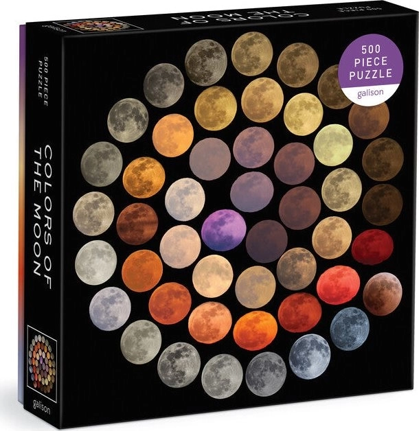 Moon Colors Puzzle 500 Pieces