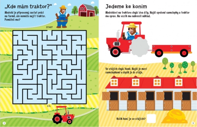 Aktivity se samolepkami Na statku od Svojtka & Co.