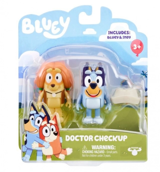 Bluey Doctor Visit Figurine Set