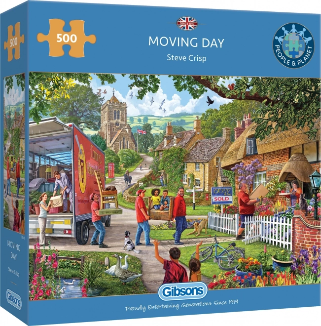 Gibsons Moving House Puzzle 500 Pieces