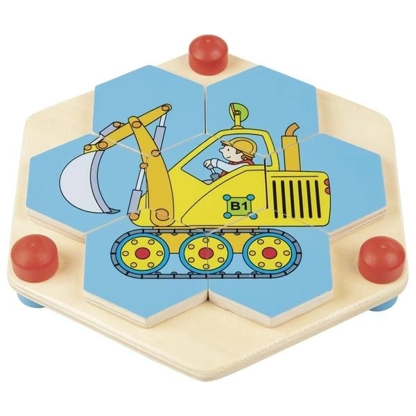 Hexagonal Vehicles Puzzle