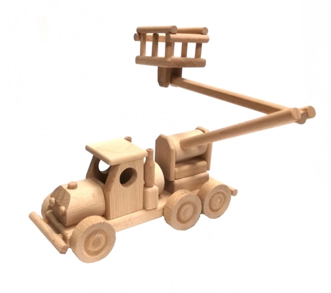 Wooden Toy Truck with Platform