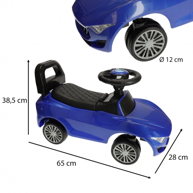 Ride-On Car with Sound and Lights Blue