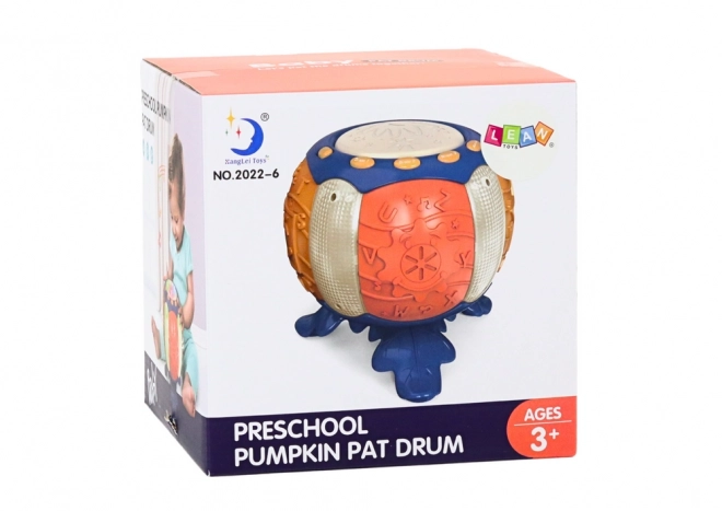 Interactive Educational Musical Pumpkin with Lights and Sounds