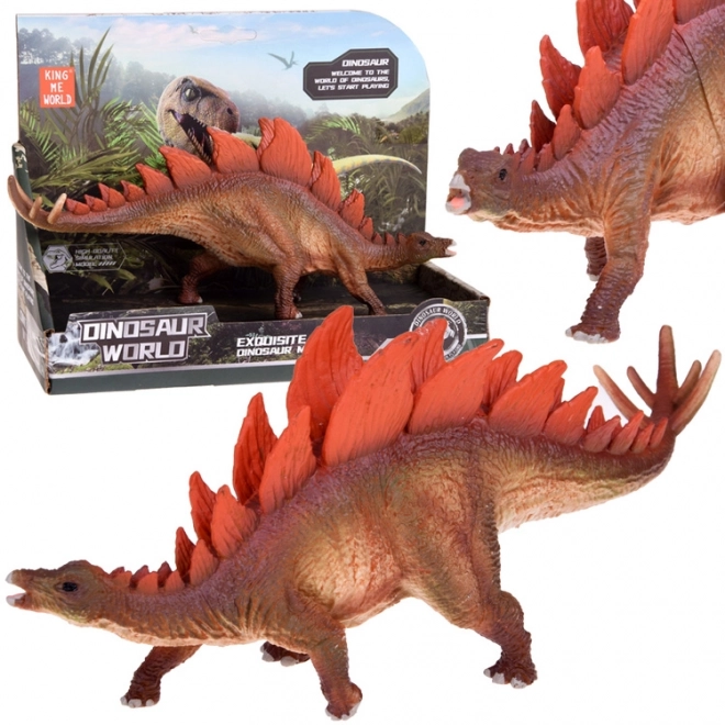 Realistic Stegosaurus Dinosaur Figurine