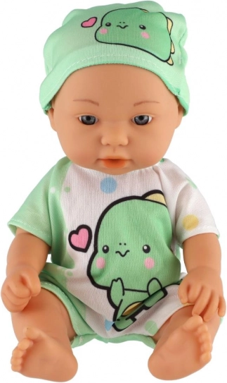 Poppenbaby met flesje 26 cm