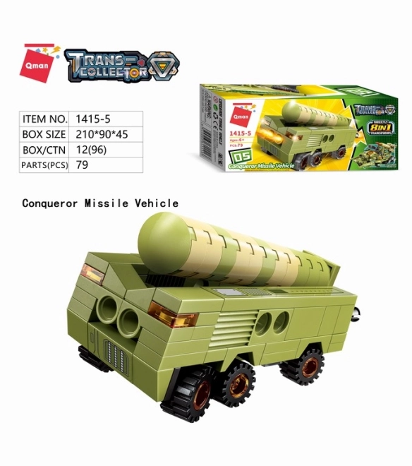 Qman Thunder Expedition Battle Car Set