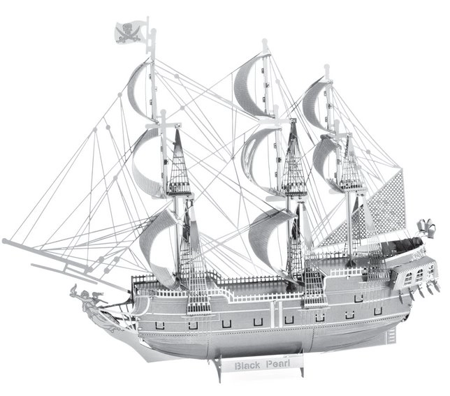 Metal Earth 3D Puzzle Black Pearl