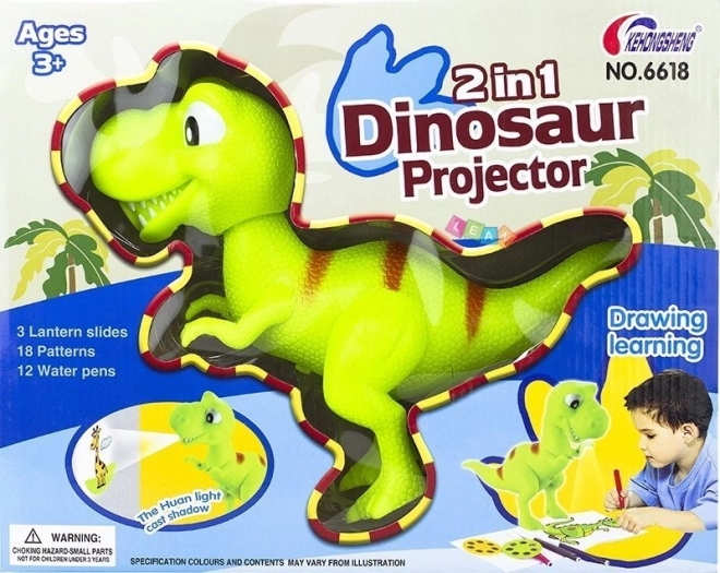 Dinosaur Painting Projector and Night Light