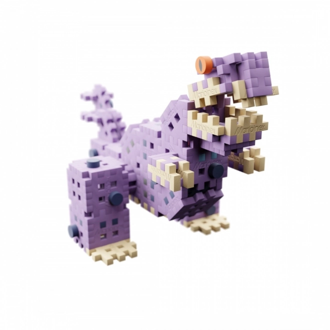 Mini Waffle Block Set with Diplodocus and T-Rex