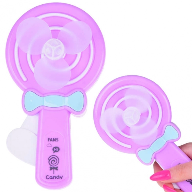 Candy Colored Handheld Fan for Children