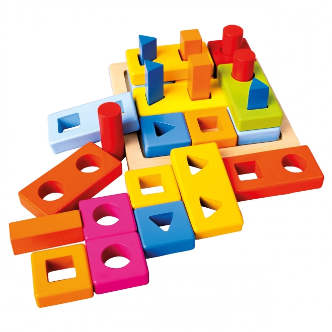 Colorful Shape Sorting Board